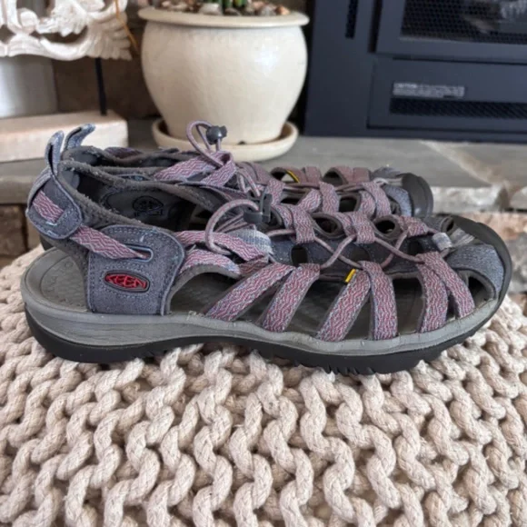 Keen Women's Whisper Sport Outdoor Closed Toe Sandal Stone Bossa Nova SZ 9 - Picture 11 of 14